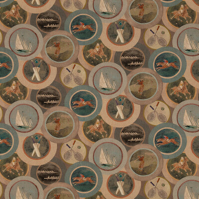 MULBERRY FD2000.J52.0 SPORTING LIFE ANTIQUE Fabric - Eade's Wallpaper