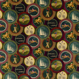 MULBERRY FD2001.H113.0 SPORTING LIFE VELVET PLUM Fabric - Eade's Wallpaper