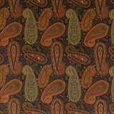 MULBERRY FD2002.H113.0 PEREGRINE PAISLEY VELVET PLUM Fabric - Eade's Wallpaper