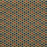 MULBERRY FD2006.R11.0 CROQUET TEAL Fabric - Eade's Wallpaper