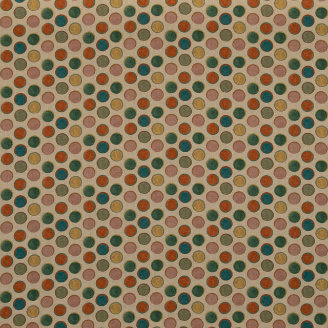 MULBERRY FD2006.T30.0 CROQUET SPICE Fabric - Eade's Wallpaper