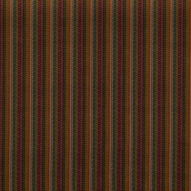 MULBERRY FD2007.H113.0 WILDE STRIPE PLUM Fabric - Eade's Wallpaper