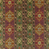 MULBERRY FD2009.H56.0 NOMAD VELVET PLUM/GREEN Fabric - Eade's Wallpaper