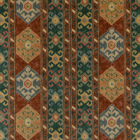 MULBERRY FD2009.T30.0 NOMAD VELVET SPICE Fabric - Eade's Wallpaper