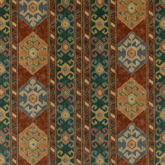 MULBERRY FD2009.T30.0 NOMAD VELVET SPICE Fabric - Eade's Wallpaper