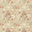 MULBERRY FD2011.R114.0 FLORAL ROCOCO LOVAT/RED Fabric - Eade's Wallpaper