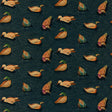 MULBERRY FD2024.H10.0 DUCK POND VELVET INDIGO Fabric - MULBERRY COUNTRY WALK