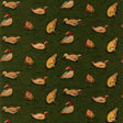 MULBERRY FD2024.S16.0 DUCK POND VELVET EMERALD Fabric - MULBERRY COUNTRY WALK