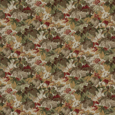 MULBERRY FD2025.V90.0 COUNTRY WALK RED/GREEN Fabric - MULBERRY COUNTRY WALK