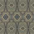 MULBERRY FD2028.H10.0 WOODLAND PAISLEY INDIGO Fabric - MULBERRY COUNTRY WALK