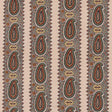 MULBERRY FD2030.G103.0 PAISLEY STRIPE INDIGO/RED Fabric - MULBERRY COUNTRY WALK