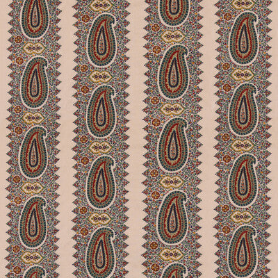 MULBERRY FD2030.G103.0 PAISLEY STRIPE INDIGO/RED Fabric - MULBERRY COUNTRY WALK