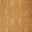 MULBERRY FD248.N107.0 OPHELIA'S BOW SAND/ROSE Fabric - Eade's Wallpaper