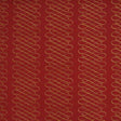 MULBERRY FD251.V102.0 SWASH STRIPE RED/GOLD Fabric - Eade's Wallpaper