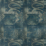 MULBERRY FD265.H10.0 LOMOND VELVET INDIGO Fabric - Eade's Wallpaper