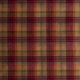 MULBERRY FD274.H113.0 VELVET ANCIENT TARTAN PLUM Fabric - Eade's Wallpaper