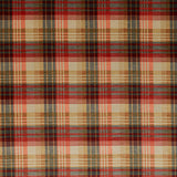 MULBERRY FD274.T30.0 VELVET ANCIENT TARTAN SPICE Fabric - Eade's Wallpaper