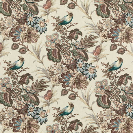 MULBERRY FD303.S108.0 ARTIST GARDEN SAGE Fabric - Eade's Wallpaper