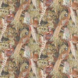 MULBERRY FD305.A101.0 GAME BIRDS LINEN CHARCOAL Fabric - Eade's Wallpaper