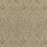 MULBERRY FD307.S40.0 CANVAS PAISLEY MINERAL Fabric - Eade's Wallpaper