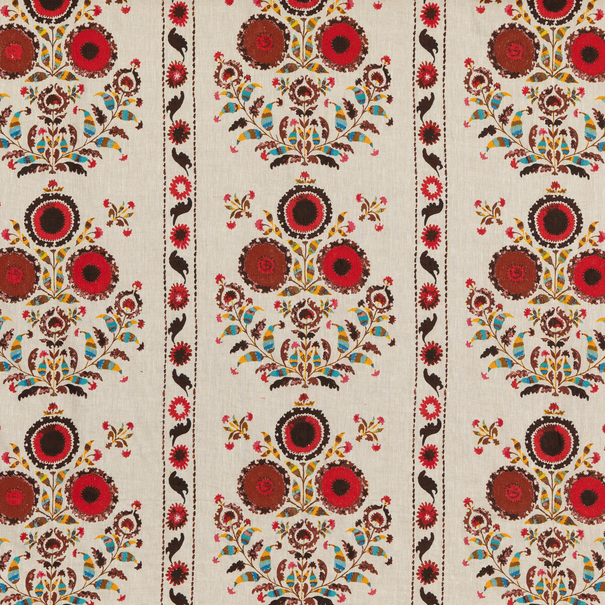 MULBERRY FD310.T30.0 PETERSHAM SPICE Fabric - Eade's Wallpaper
