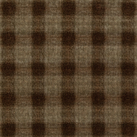 MULBERRY FD314.A101.0 HIGHLAND CHECK WOODSMOKE Fabric - Eade's Wallpaper