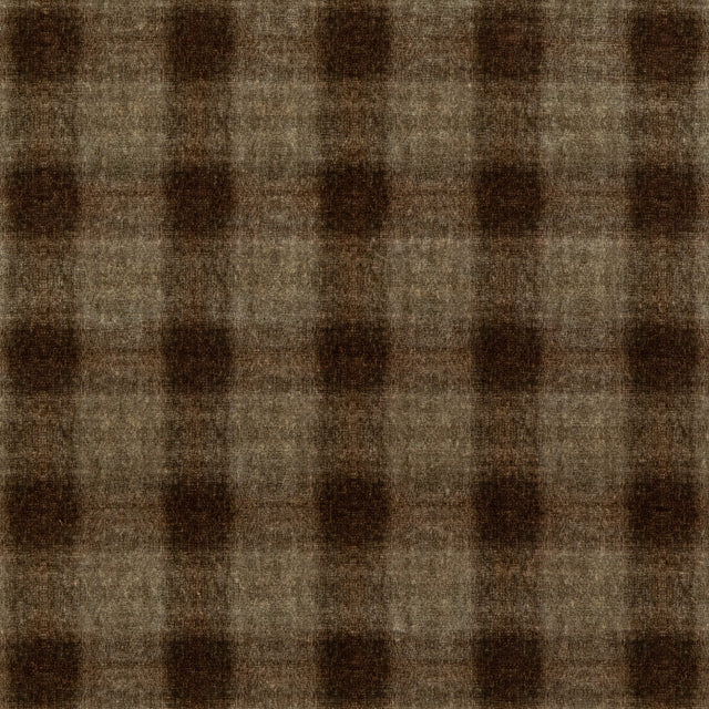 MULBERRY FD314.A101.0 HIGHLAND CHECK WOODSMOKE Fabric - Eade's Wallpaper