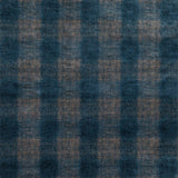 MULBERRY FD314.H10.0 HIGHLAND CHECK INDIGO Fabric - Eade's Wallpaper