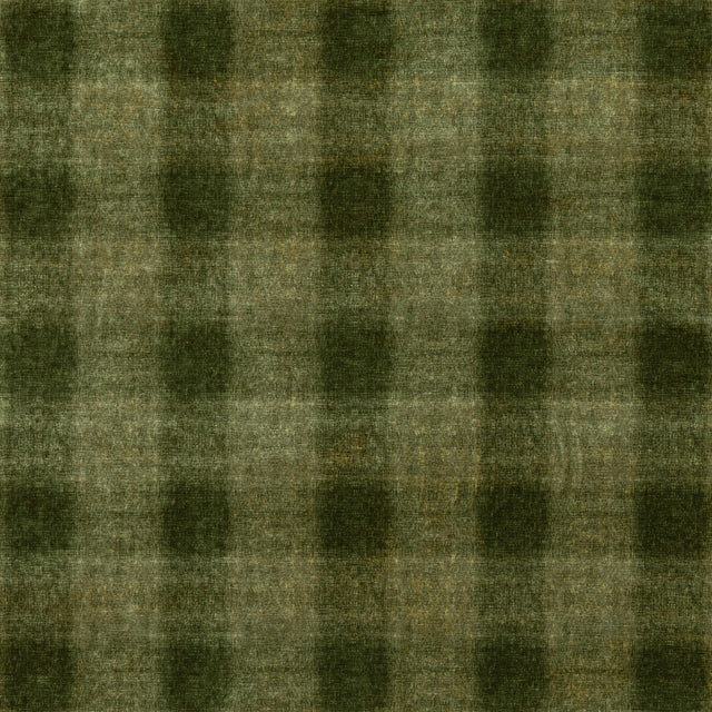 MULBERRY FD314.S16.0 HIGHLAND CHECK EMERALD Fabric - Eade's Wallpaper