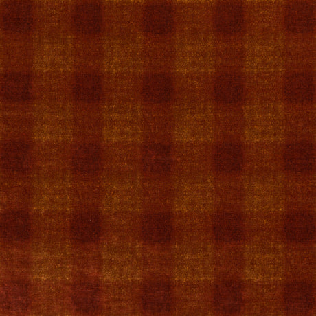MULBERRY FD314.T30.0 HIGHLAND CHECK SPICE Fabric - Eade's Wallpaper