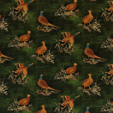 MULBERRY FD316.S16.0 GAME SHOW EMERALD Fabric - Eade's Wallpaper