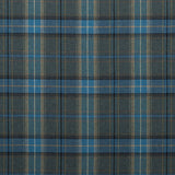 MULBERRY FD344.H101.0 SHETLAND PLAID BLUE Fabric - Eade's Wallpaper