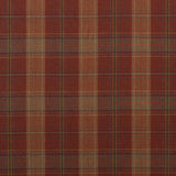 MULBERRY FD344.V55.0 SHETLAND PLAID RUSSET Fabric - Eade's Wallpaper