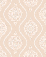 Fine Decor FD40691S Beaumont Coral Ogee Wallpaper