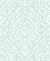 Fine Decor FD41255SW Maya Aqua Damask Wallpaper