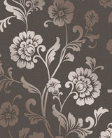 Fine Decor FD41980 Quartz Bronze Floral Wallpaper