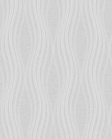 Fine Decor FD42567 Valor Silver Wave Wallpaper