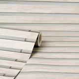 Fine Decor FD42997 Marlow Grey Wood Slats Wallpaper