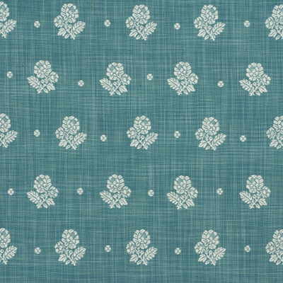 MULBERRY FD526.R104.0 PROVENCE FLOWER BLUE Fabric - Eade's Wallpaper