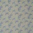 MULBERRY FD573.H101.0 MALLARDS BLUE Fabric - Eade's Wallpaper