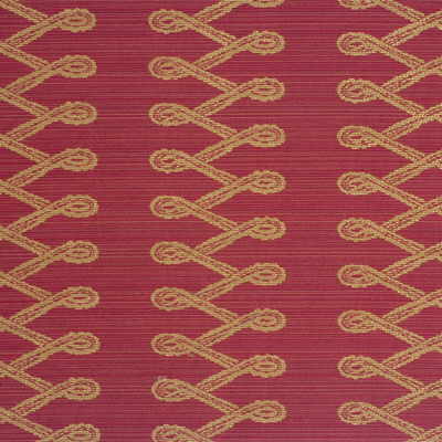MULBERRY FD590.V106.0 TUNIC STRIPE RED Fabric - Eade's Wallpaper