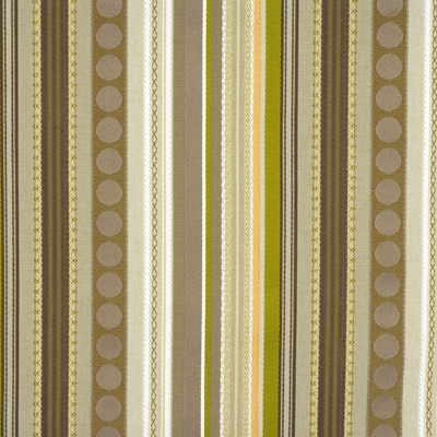 MULBERRY FD592.L26.0 BRAIDED STRIPE TAUPE/STONE/LIME Fabric - Eade's Wallpaper