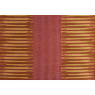 MULBERRY FD594.V143.0 LANCELOT TERRACOTTA/COPPER/GOLD Fabric - Eade's Wallpaper