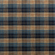MULBERRY FD598.H38.0 CLAN CHENILLE BLUE/MOLE Fabric - Eade's Wallpaper