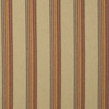 MULBERRY FD614.N107.0 TWELVE BAR STRIPE SAND/ROSE Fabric - Eade's Wallpaper