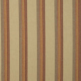 MULBERRY FD614.N107.0 TWELVE BAR STRIPE SAND/ROSE Fabric - Eade's Wallpaper