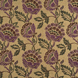MULBERRY FD670.V91.0 ORIANA SILK DAMSON/RED Fabric - Eade's Wallpaper