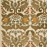 MULBERRY FD689.S118.0 CONSTANTINE LINEN SAGE/GOLD Fabric - Eade's Wallpaper