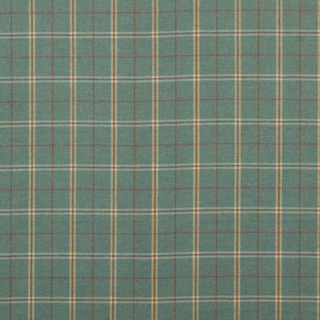 MULBERRY FD700.R11.0 ISLAY TEAL Fabric - Eade's Wallpaper