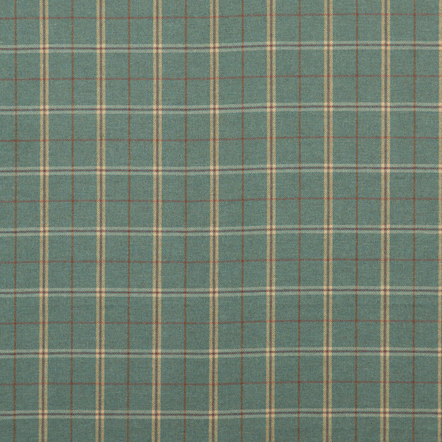 MULBERRY FD700.R11.0 ISLAY TEAL Fabric - Eade's Wallpaper